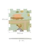 relaxdays 21-tlg. Puzzlematte "Bauernhof" in Bunt