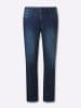 WITT WEIDEN 5-Pocket-Jeans in blue-stone-washed