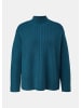 comma Strickpullover langarm in Petrol