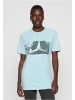 Mister Tee T-Shirts in oceanblue