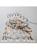 STAR Trading LED Lichternetz AKKU 150x80cm 80 warmweiße LED Wanddeko Timer Batterie