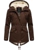 Marikoo Winterjacke Manolya in Dark Choco