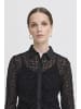 ICHI Hemd langarm IXLACEY Slim fit in Black