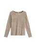 Marc O'Polo DENIM Gestreiftes Longsleeve relaxed in Dark Brown
