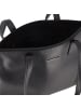 Mandarina Duck Mellow Leather Shopper Tasche Leder 32 cm in nero