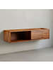 KADIMA DESIGN Lowboard Hängend Sheesham Massivholz 108x25x34 cm TV-Schrank ,
