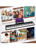 COSTWAY Keyboard Piano 88 Tasten in Schwarz