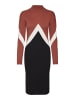 Vero Moda Strickkleid in Red Ochre