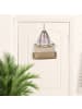 relaxdays 4 x Klapphaken in Creme