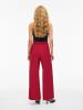 Vila Wide Leg Hose in Jester Red
