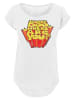 F4NT4STIC Long Cut T-Shirt Scooby Doo Where Are You? in weiß