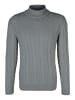 Steffen Klein Stickpullover Soft Touch in grau