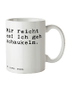 Mr. & Mrs. Panda Tasse Mir reicht es! Ich... mit Spruch in Weiß