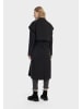 DreiMaster Vintage Damen Trenchcoat in Schwarz