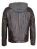Mustang Lederjacke Foster in dunkelbraun
