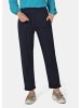 GOLDNER Blaue Jerseyhose CARLA aus Viskosemix in marine