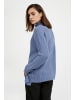 Finn Flare Strickpullover Zopf in light blue