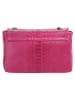 Cluty Umhängetasche echt Leder in pink