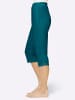 WITT WEIDEN Capri-Hosen in petrol + taupe