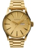 Nixon Uhr in Gold