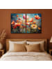 OnlyWow Leinwandbild 2er Set