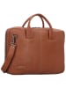Plevier Gherkin Gherkin Aktentasche Leder 40 cm Laptopfach cognac