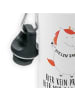 Mr. & Mrs. Panda Alu Trinkflasche Einhorn Dankeschön mit Spruch in Weiß
