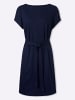 Sieh an! Jersey-Kleid in marine