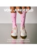 von Jungfeld Motivsocken FRUITY ICONS in Cherry - Rose Pink