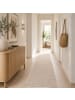 Snapstyle Schlingen Designer Teppich Läufer Niva in Creme