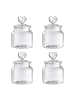 Butlers Aufbewahrungsglas SWEET HEART 4er-Set in Transparent
