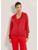 MADELEINE Kurze Strickjacke in rot