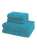 Ross 2 X Handtuch 2 X Duschtuch im Set Cashmere feeling in Petrol