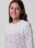 KOROSHI Weicher Jacquard-Strickjersey für Mädchen in weiß