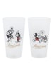 Disney Mickey Mouse Vintage Gläser Set 2-teilig 490ml Disney Trinkgläser