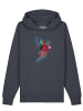 wat? Apparel Sweatshirt Papagei in India Ink Grey