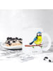Mr. & Mrs. Panda Glas Vogel Blaumeise ohne Spruch in Transparent