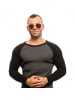 Police Herren Sonnenbrillen Quadrat Transparent