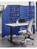 Beliani Büro-Raumteiler STARRY in Blau - (W) 240 x (H) 180 x (L) 2 cm