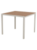 ebuy24 Gartentisch Noah Teak 90 x 90 cm