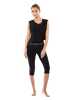 Winshape Functional Light and Soft Cropped Top AET115LS in schwarz