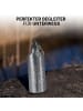 elasto Aluminiumflasche "Sporty" in silber - 600 ml