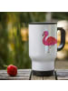 Mr. & Mrs. Panda Kaffeebecher Flamingo Classic ohne Spruch in Weiß