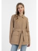 DreiMaster Vintage Damen Leichte Baumwolljacke in Dunkelbeige