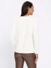 Heine Shirt in ecru-steingrau-gemustert