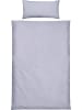Erwin Müller Single-Jersey Bettwäsche Ansbach in hellgrau