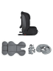 Moni Kindersitz i-Size i-Safe in grau