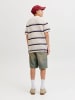 JACK & JONES Junior Gestricktes Polo in Sea Salt