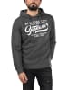 INDICODE Hoodie in grau