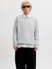 Jack & Jones Strickpullover in Light Grey Melange